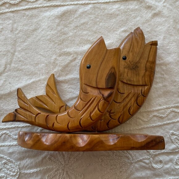 Mid Century Fish Cocktail Fork Holder - Picture 3 of 13